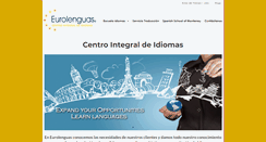 Desktop Screenshot of eurolenguas.com